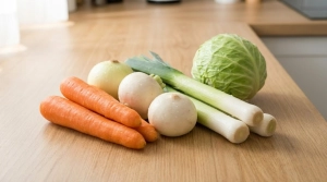 Étape 6: Pendant que la viande mijote, préparez les légum...