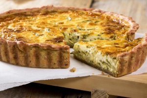 Quiche aux poireaux