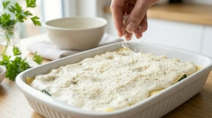 Étape 11: Saupoudrez généreusement de parmesan râpé sur ...