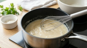 Étape 6: Faites fondre le beurre dans une casserole. Ajoute...
