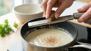 Étape 8: Retirez du feu. Assaisonnez avec le sel restant, l...