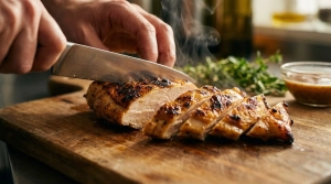 Étape 7: Laissez reposer la viande quelques minutes sur une...