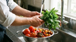Étape 1: Lavez soigneusement les tomates et le basilic à l...