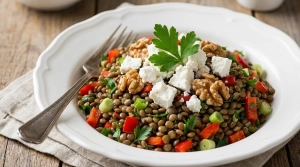 Étape 12: Servez tiède ou froid, directement dans le saladi...