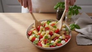 Étape 9: Mélangez délicatement le tout avec une cuillère...