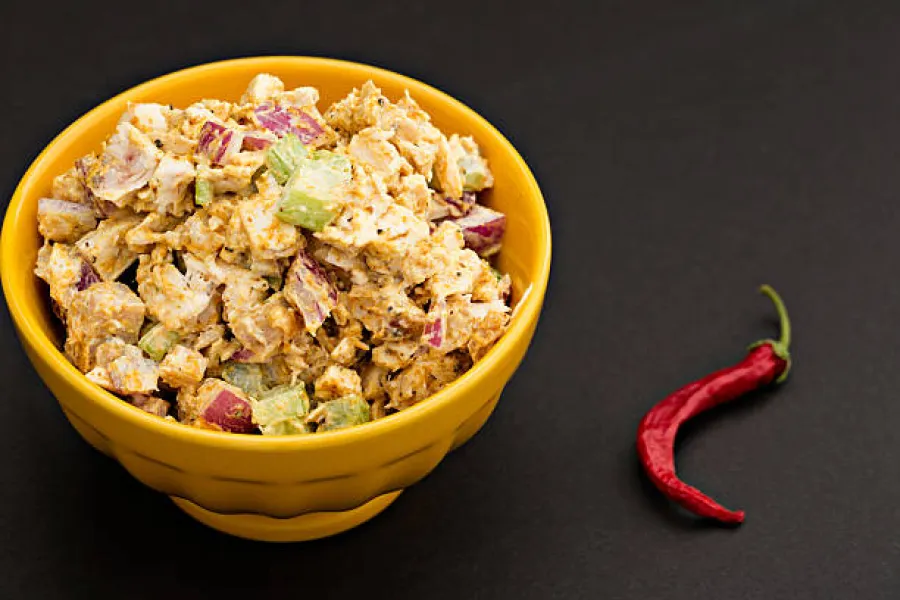 Salade de poulet au curry - Image 2