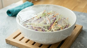 Étape 10: Couvrez le saladier de film alimentaire et placez ...