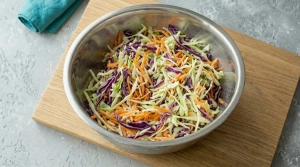 Étape 4: Réservez le saladier de légumes de côté pendan...