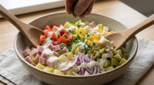 Étape 12: Mélangez délicatement pour ne pas écraser les i...