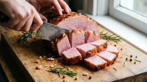 Étape 7: Coupez le jambon blanc (idéalement une tranche é...