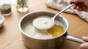 Étape 1: Faites fondre le beurre dans une petite casserole ...