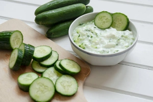Tzatziki maison au concombre frais
