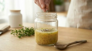 Étape 7: Assaisonnez avec le sel et le poivre noir selon vo...