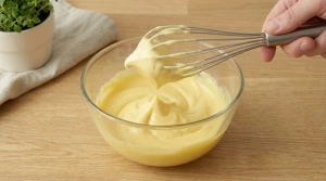 Étape 6: Une fois l'amorce prise (le mélange épaissit lé...