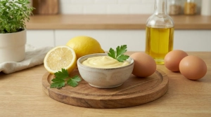 Étape 8: Incorporez tout le reste de l'huile progressivemen...