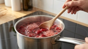 Étape 4: Portez le mélange à ébullition sur feu moyen, p...