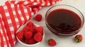 Coulis de framboises maison