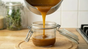Étape 13: Versez votre caramel tout chaud dans un pot hermé...