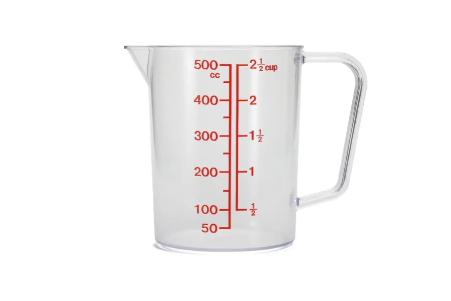 Verre doseur